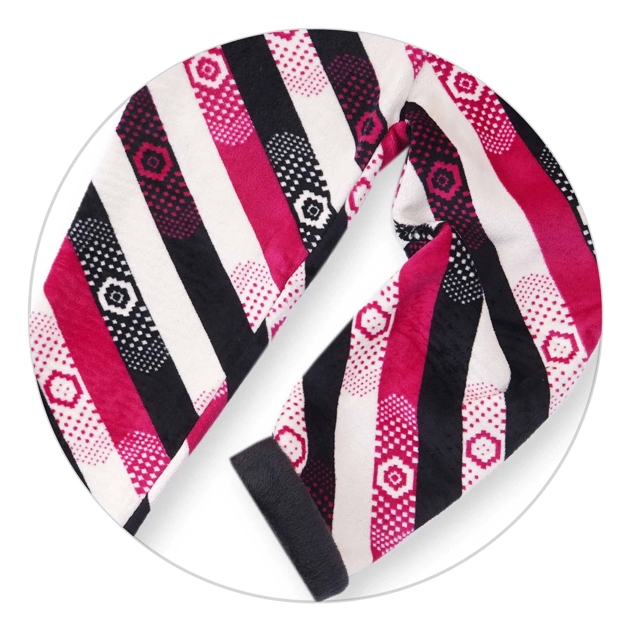 Kids Velvet Tights Multicolor Stripes - Sunshine - Image 6
