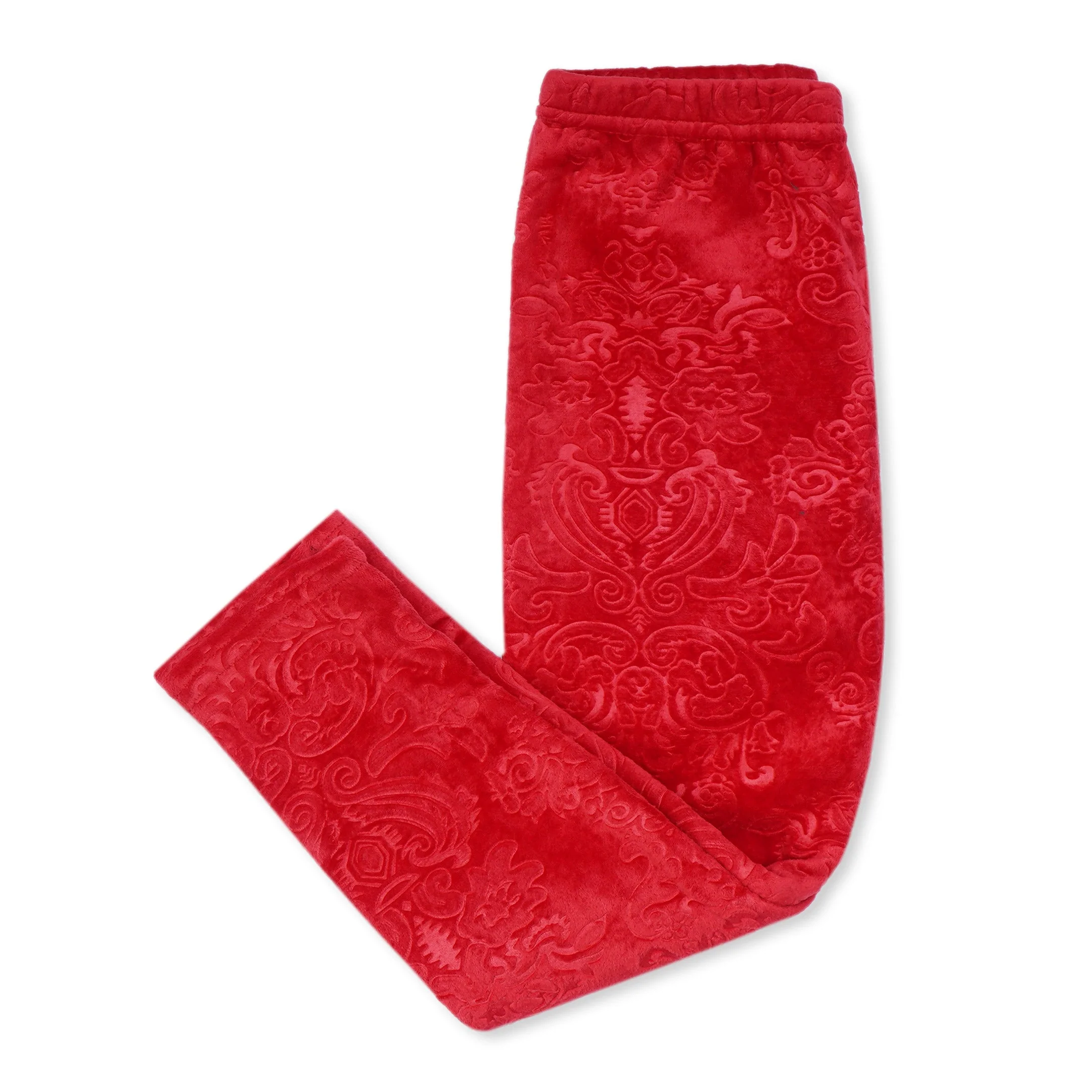 Kids Velvet Tights Printed Red - Sunshine - Image 4
