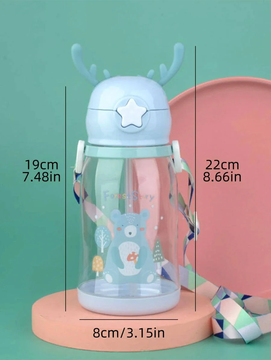 Kids Water Bottle Deer Multicolor 500Ml - Sunshine - Image 3