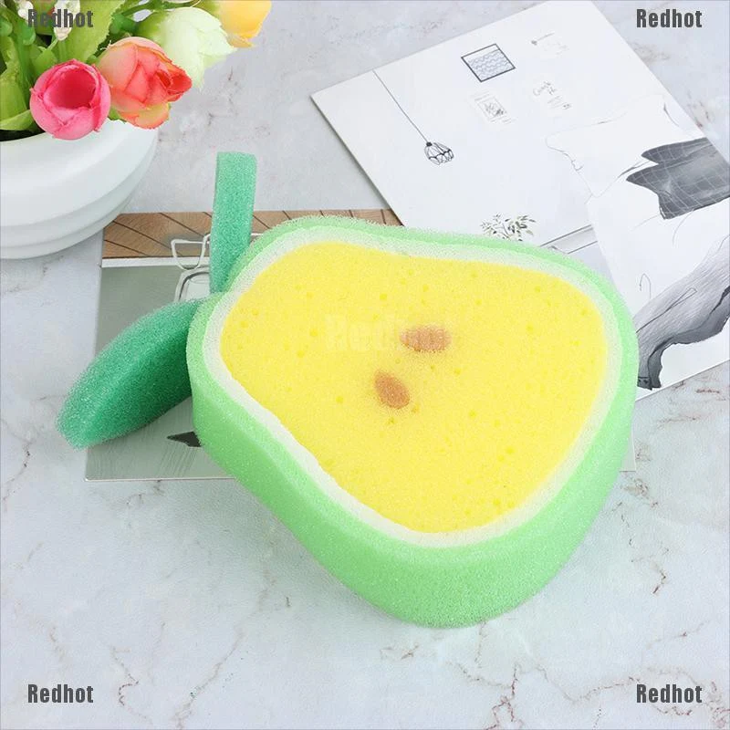Baby Bath Sponge Fruit Pear - Sunshine - Image 4