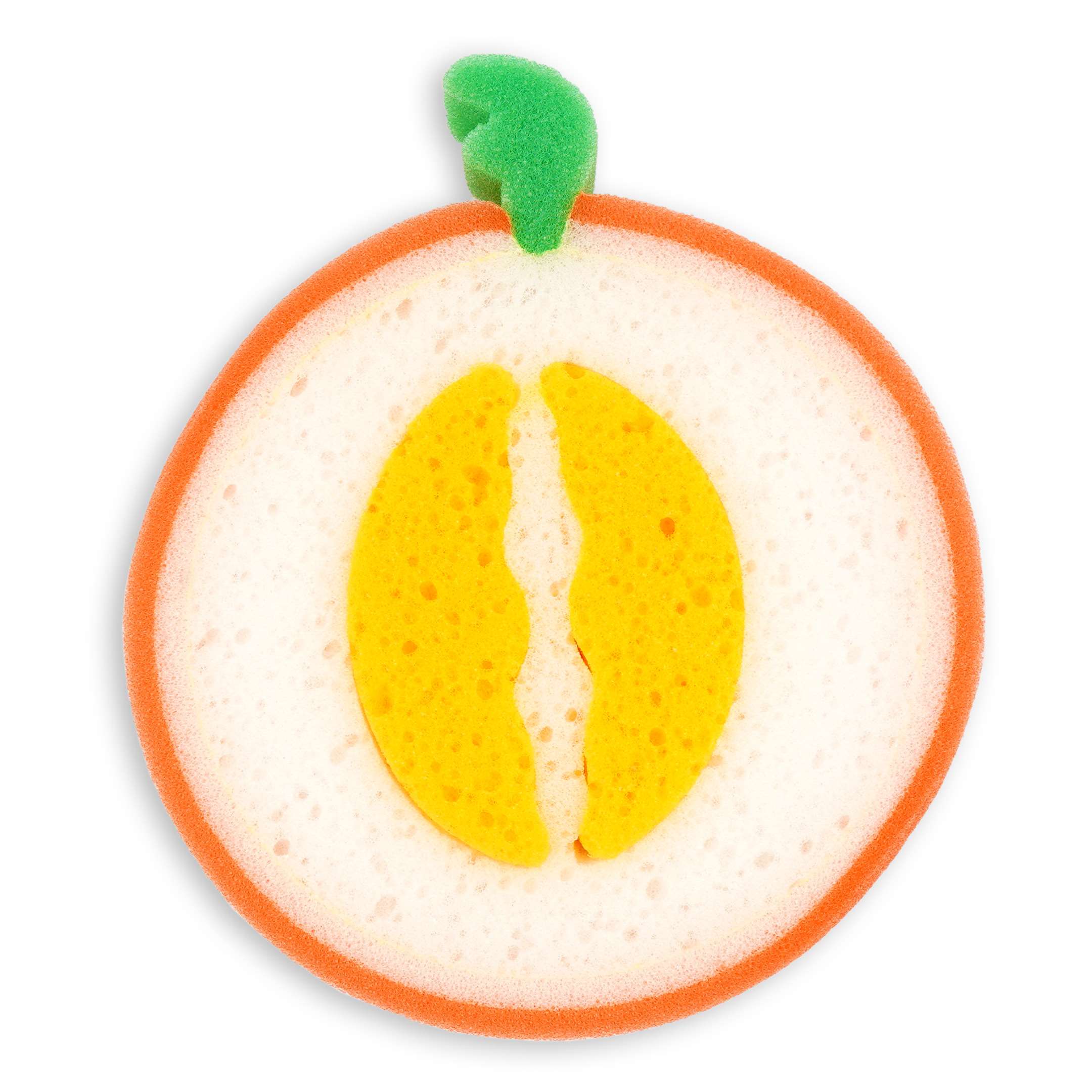 Baby Bath Sponge Orange - Sunshine - Image 4
