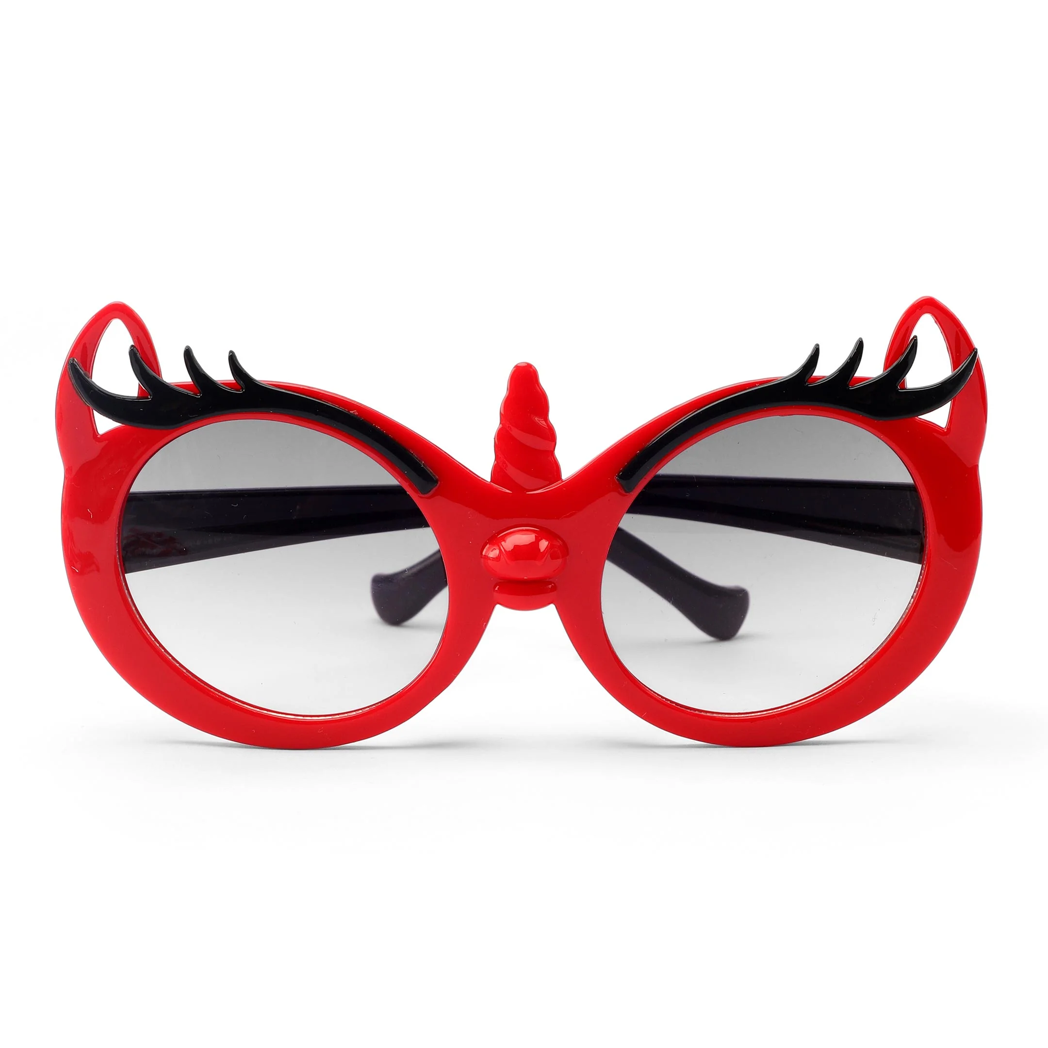 Girls 2 Pcs Headband & Glasses Set Red - Sunshine - Image 3