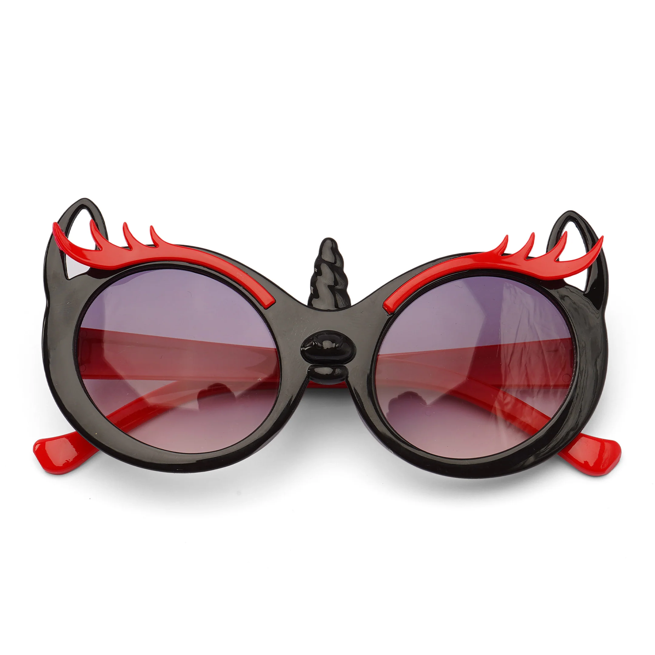 Girls 2 Pcs Headband & Glasses Set Dots Black - Sunshine - Image 3