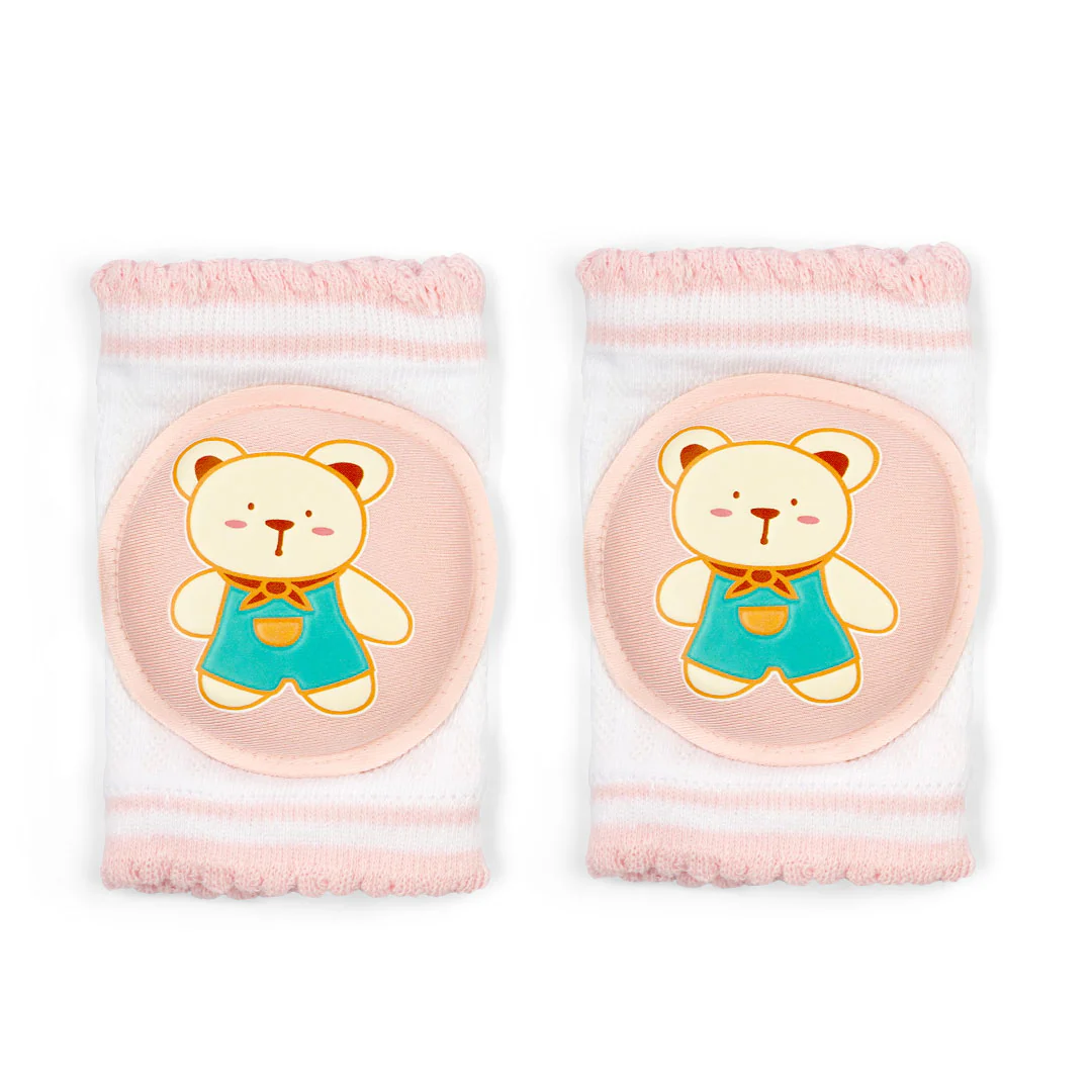 Baby Knee Pads Bear Pink - Sunshine - Image 2