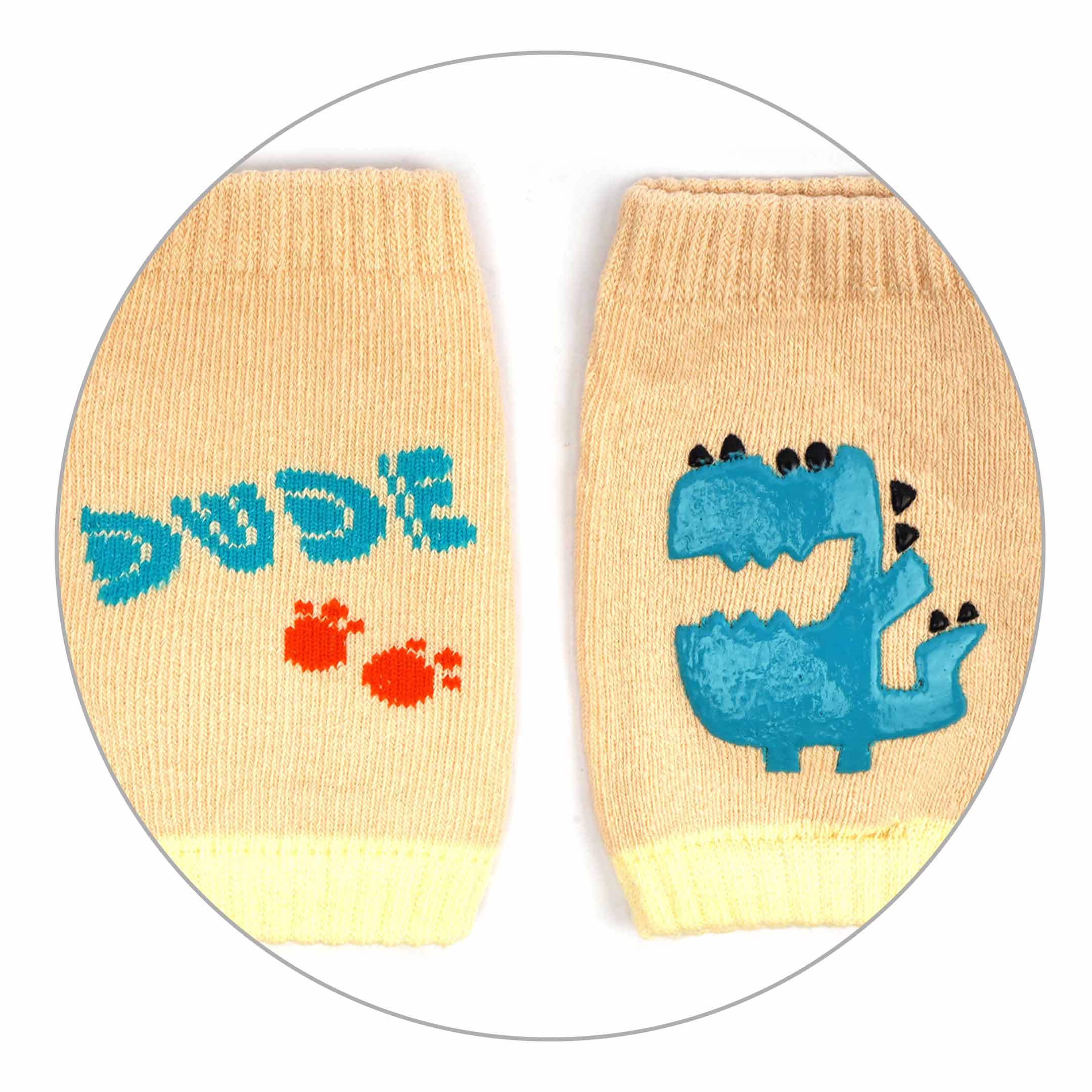 Baby Knee Pads Dino Beach - Sunshine - Image 4