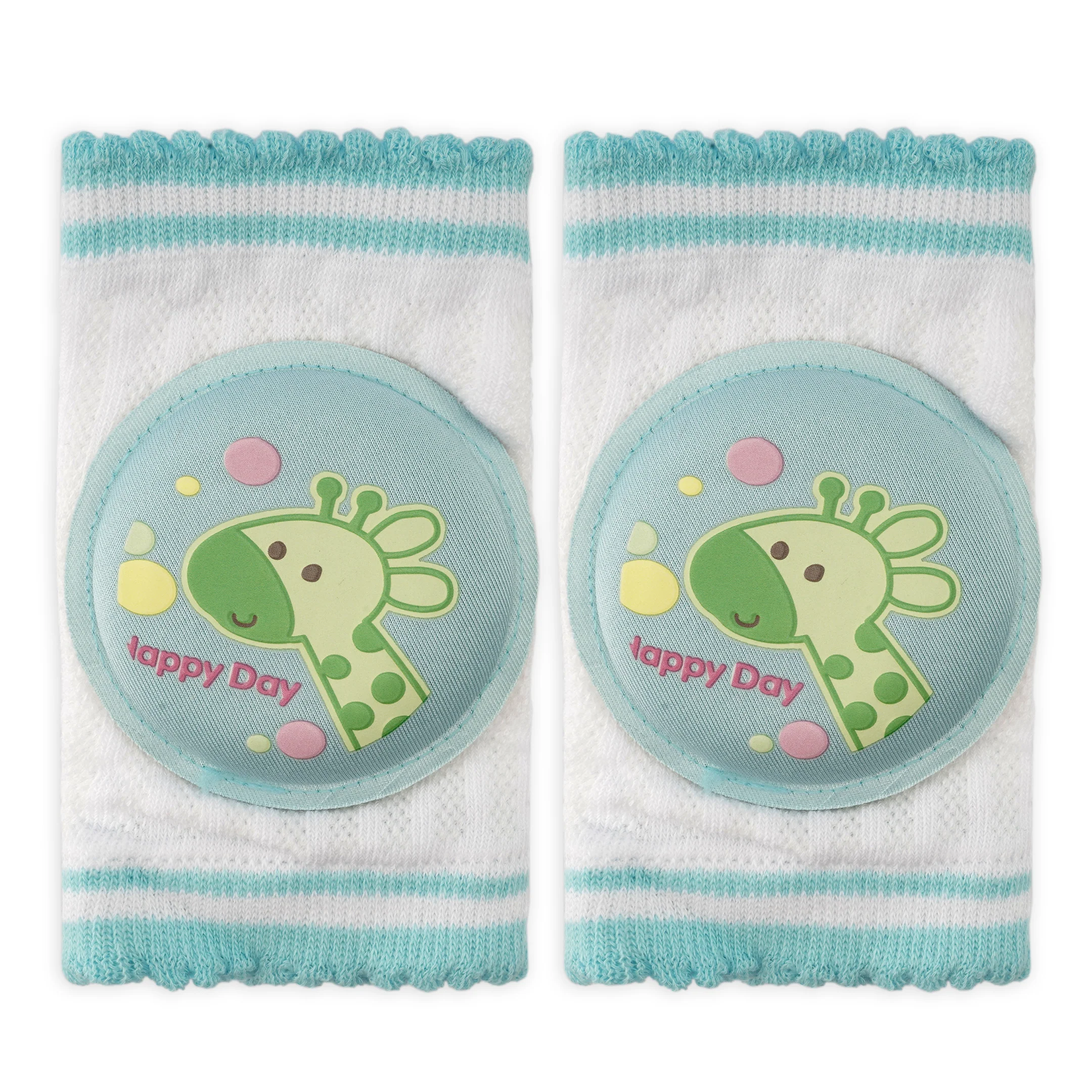 Baby Knee Pads Giraffe Blue - Sunshine
