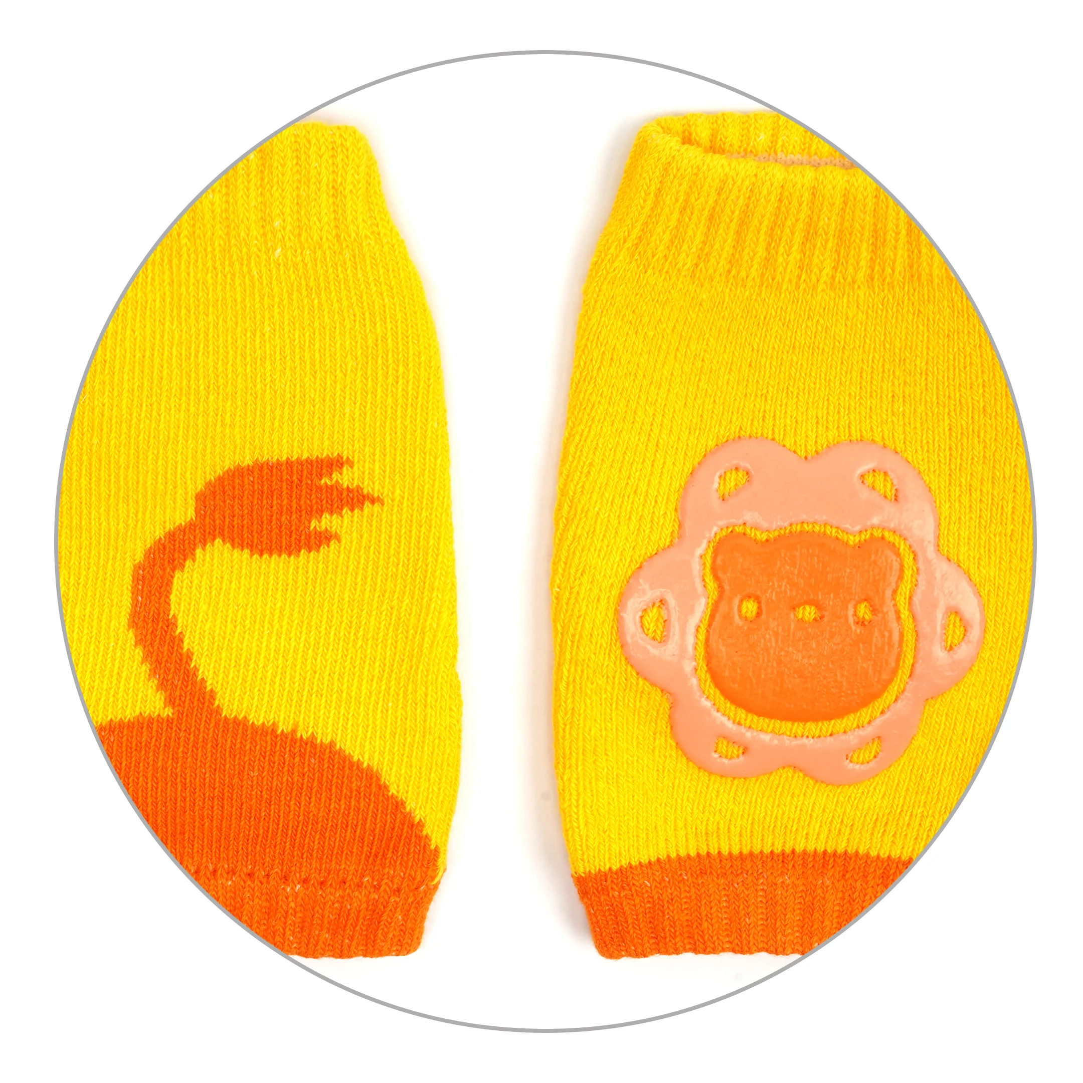 Little Sparks Baby Knee Pads Yellow Bear - Image 3