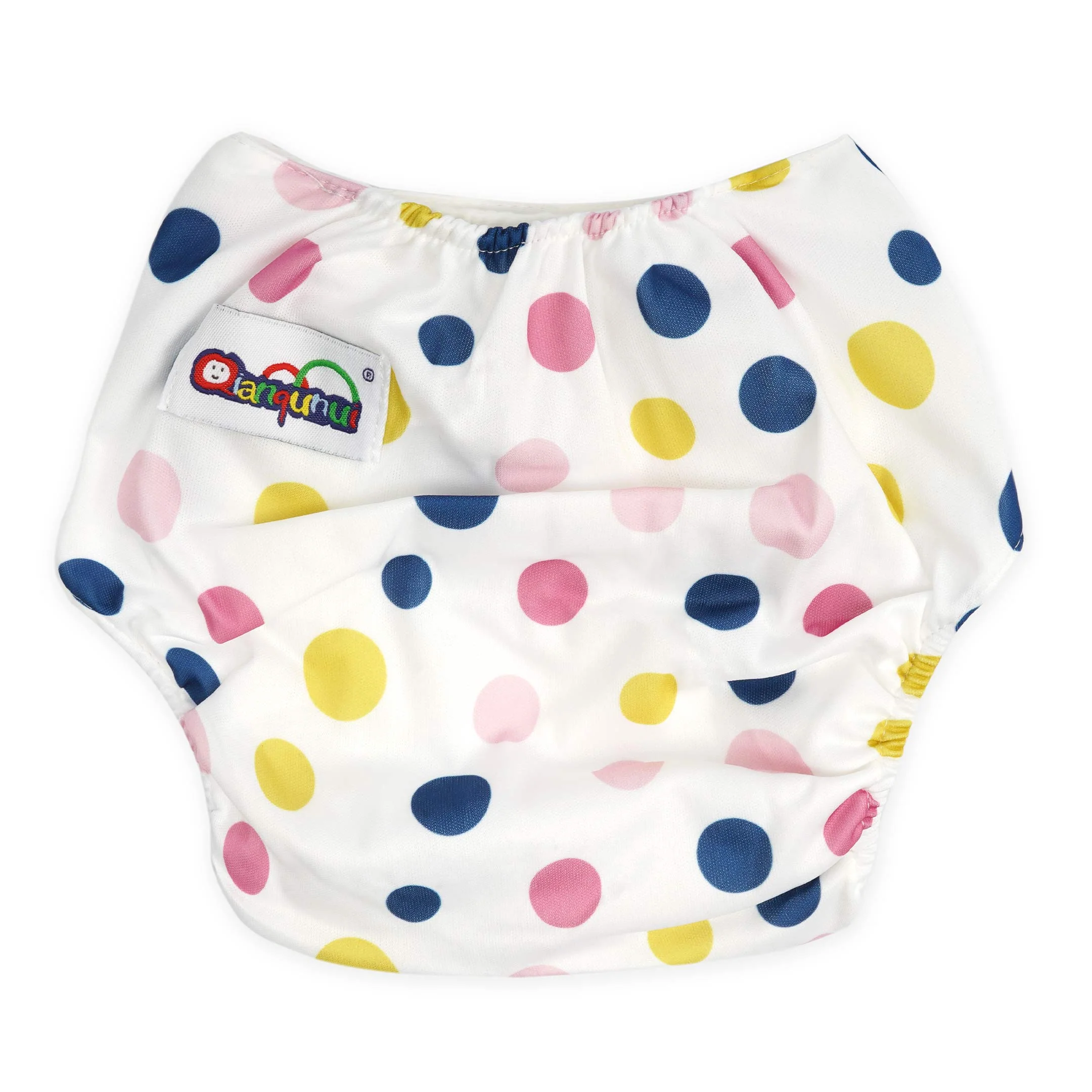 Baby Reusable Nappy Printed Multi Pink Dots - Sunshine