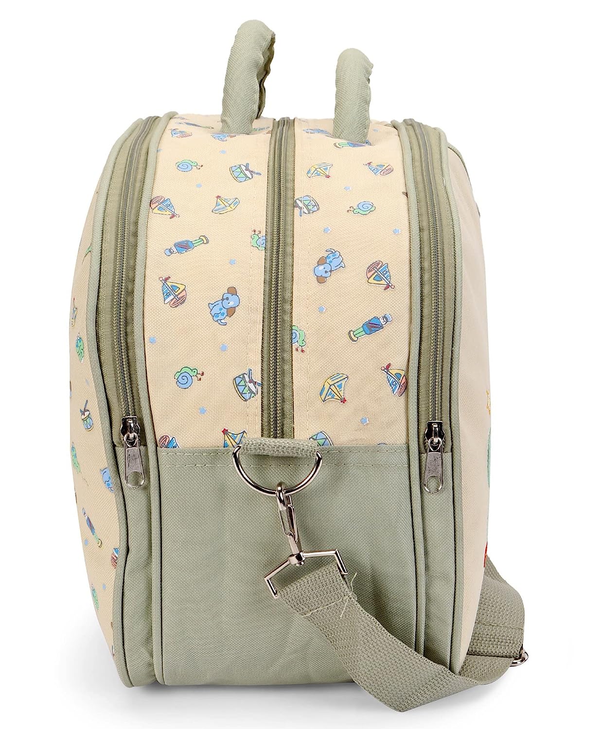 Baby Sunny Day Diaper Bag Bear Green - Sunshine - Image 4