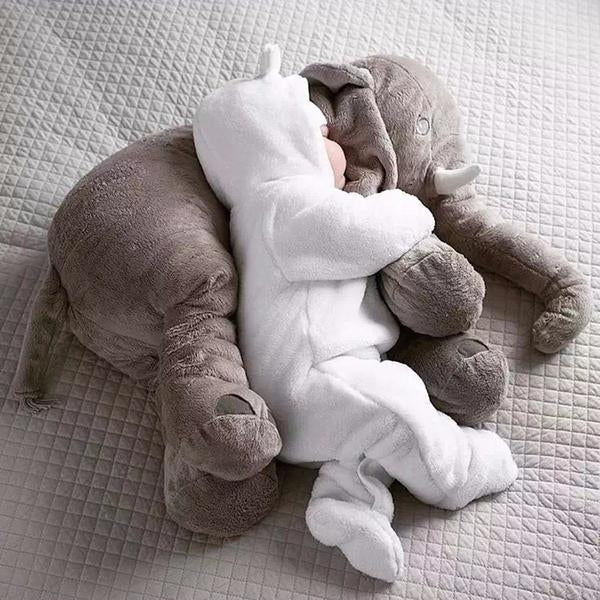 Stuffed Elephant Baby Pillow Grey - Sunshine - Image 4