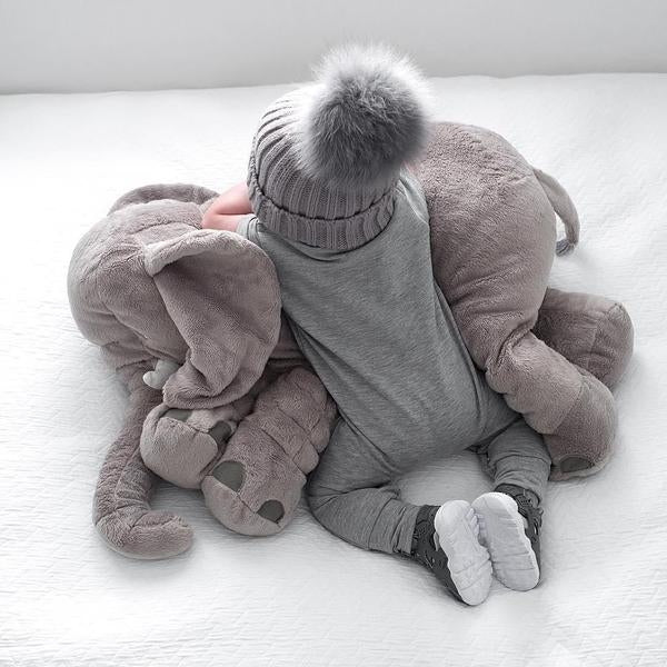 Stuffed Elephant Baby Pillow Grey - Sunshine - Image 5