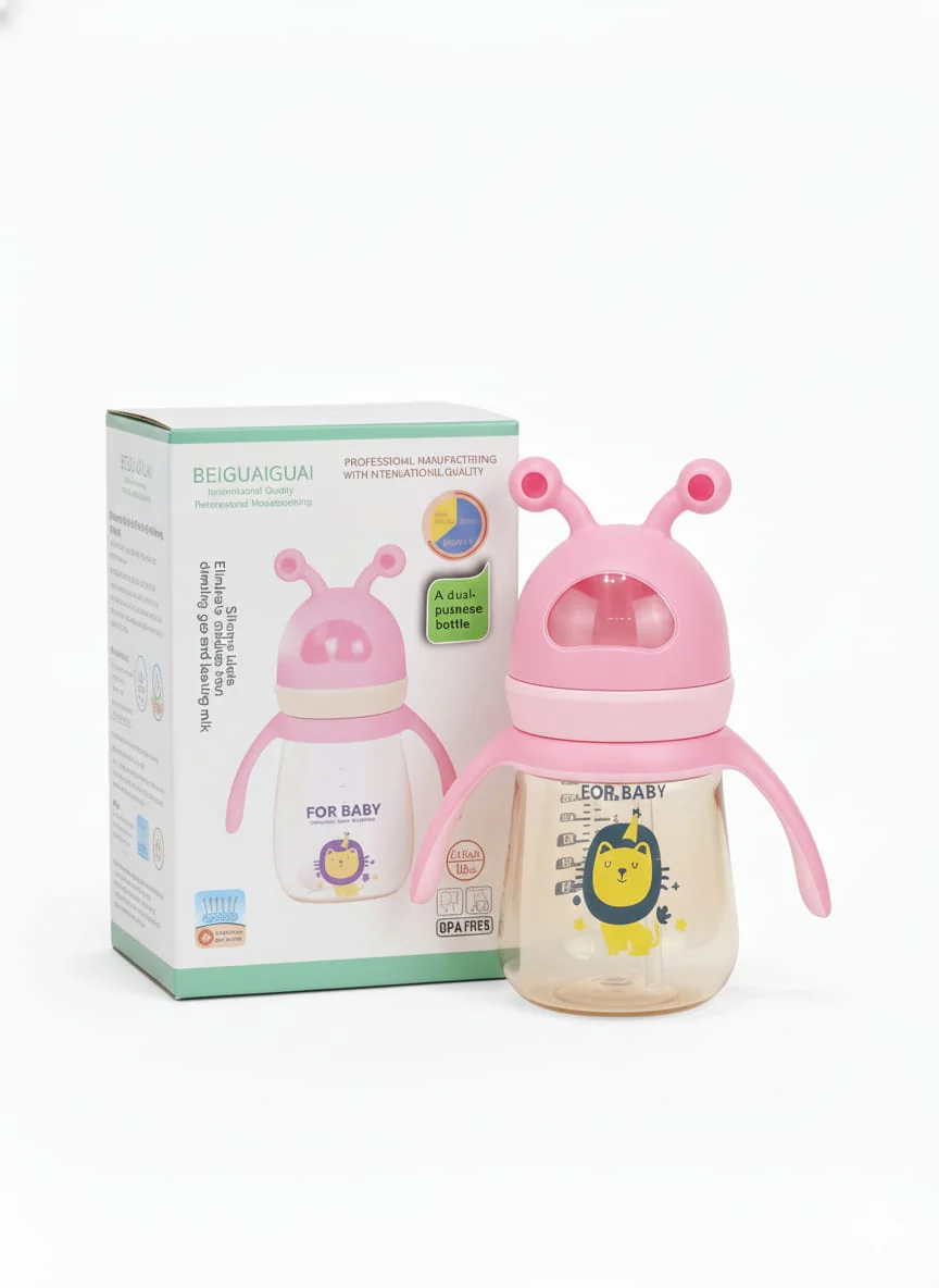 little Star Baby Bottle 240Ml Pink