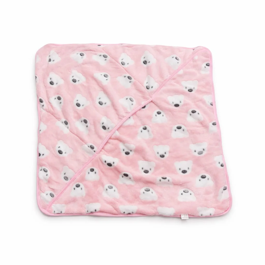 little Star Baby Velvet Wrapblanket Emb