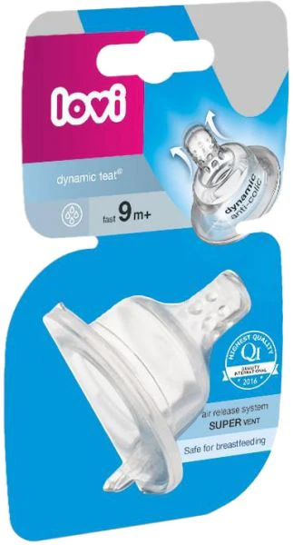 Lovi Dynamic Feeding Teat Fast 1 Pc - Image 2