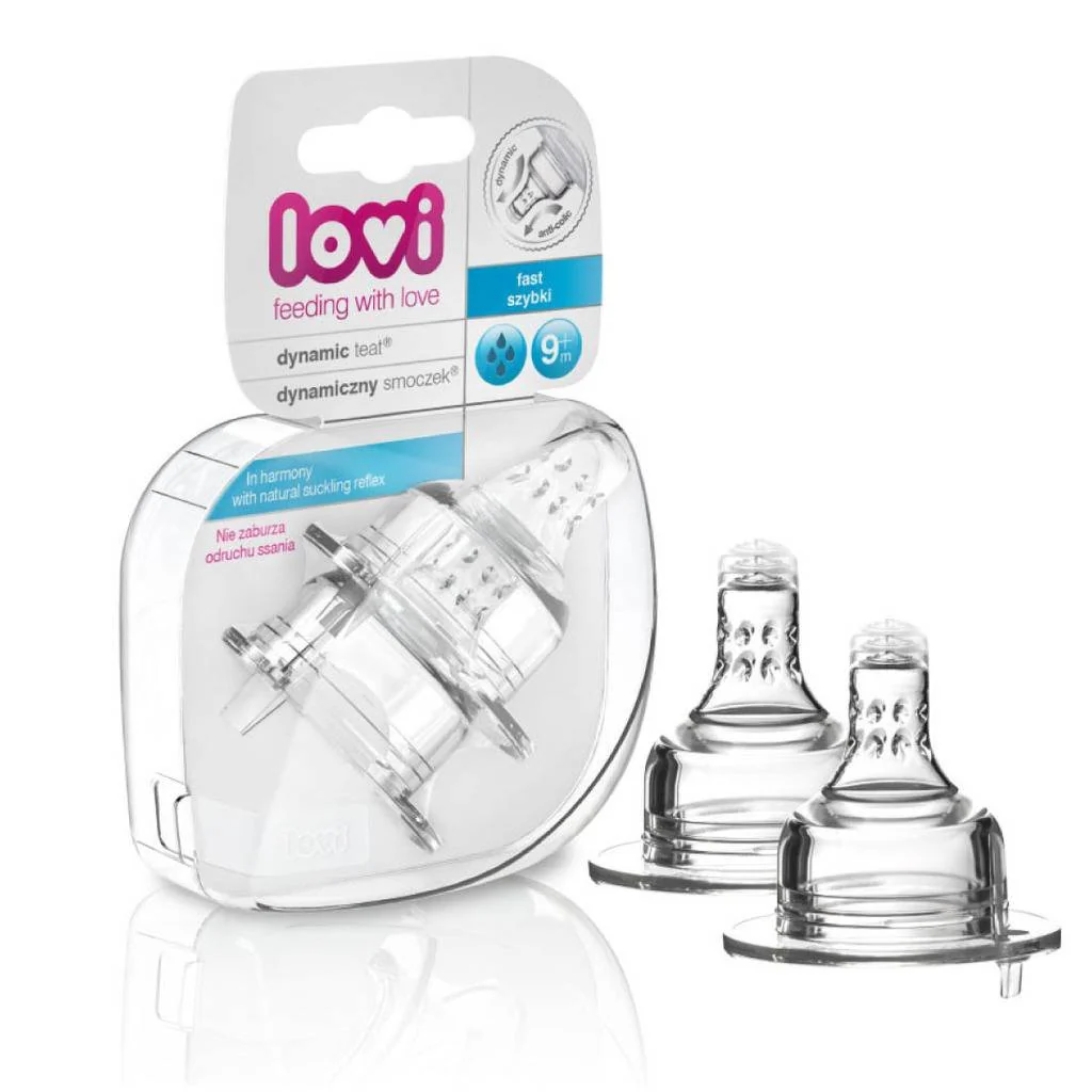 Lovi Dynamic Feeding Teat Fast 2 Pcs - Image 6