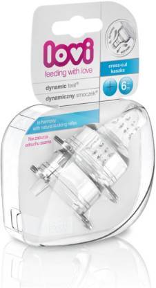 Lovi Dynamic Feeding Teat Porridge 2 Pcs