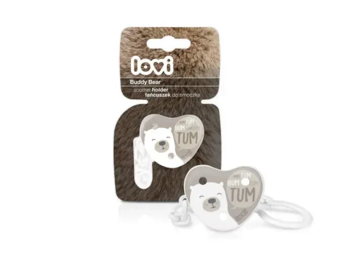 Lovi Soother Holder Buddy Bear
