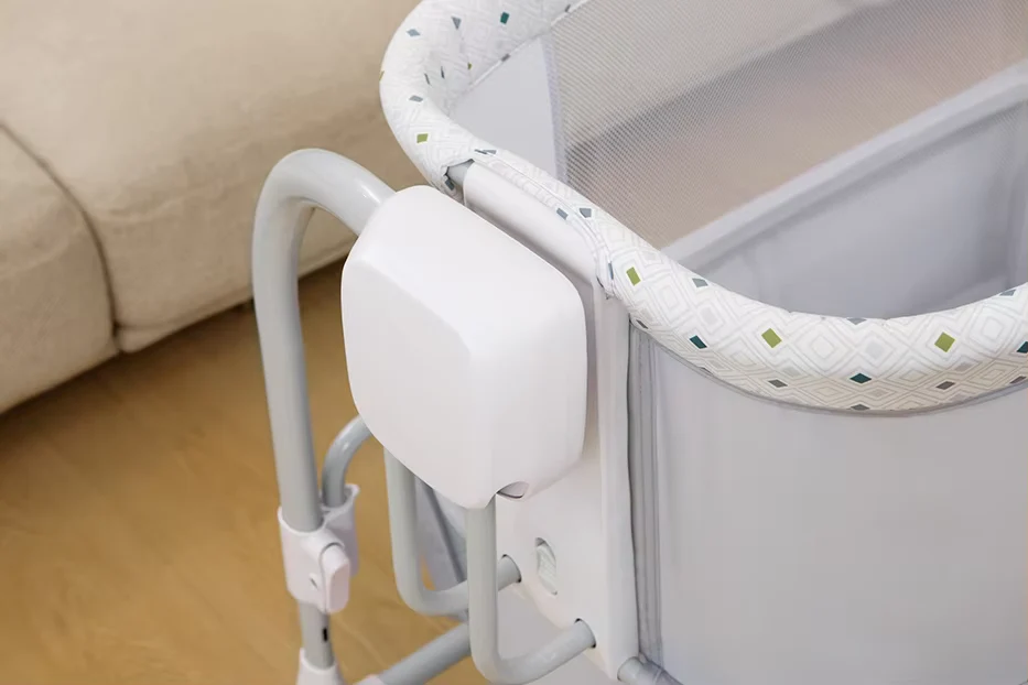 Mastela Baby Bedside 3in1 Electric Swing Icelandic Blue Grey - Image 9