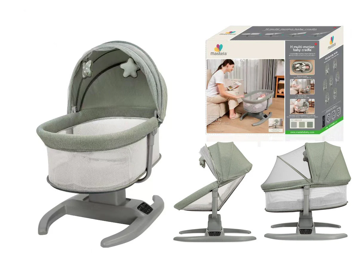 Mastela H Multi-Motion Baby Cradle Blue