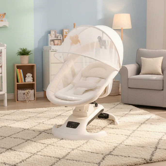 Mastela Ori Euphoria 3D Electric Swing Beige - Image 4
