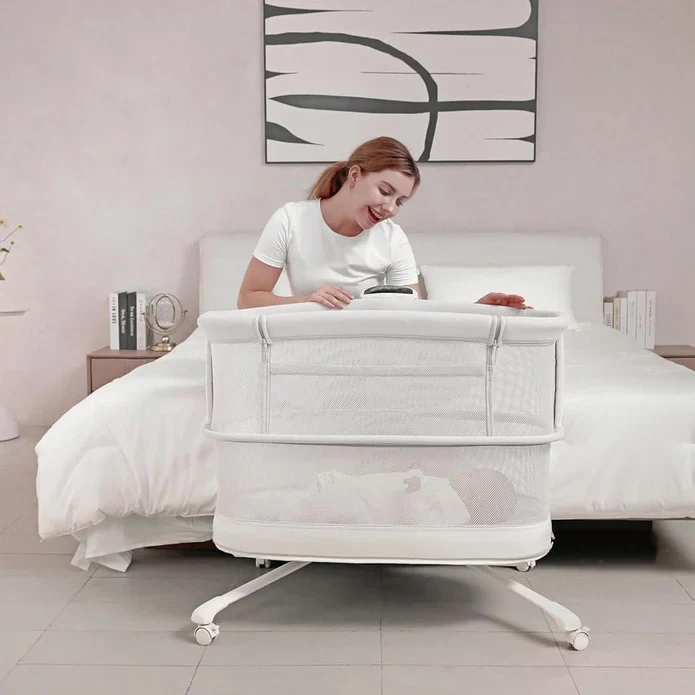 Mastela Starlight Baby Cradle Light Grey - Image 5