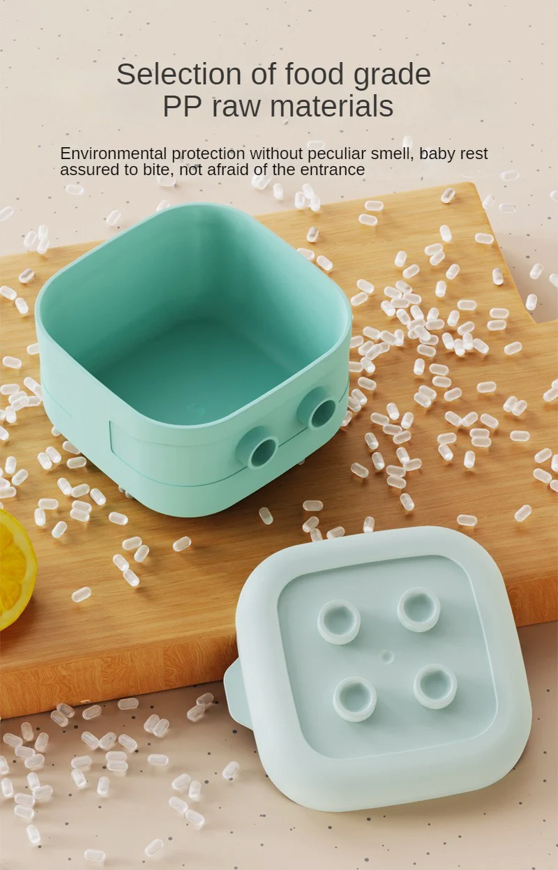 Multipurpose 4Pcs Baby Food Container Multicolor - Sunshine - Image 5