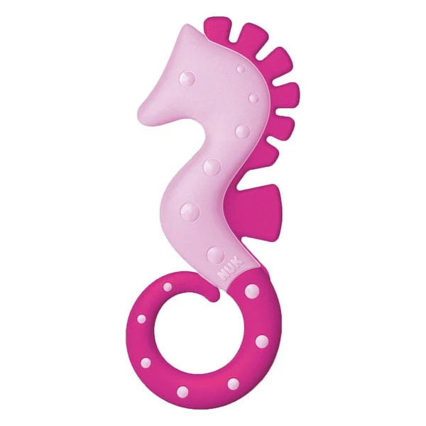 Nuk Cooling Teether Sea Horse 1/Blc Pink