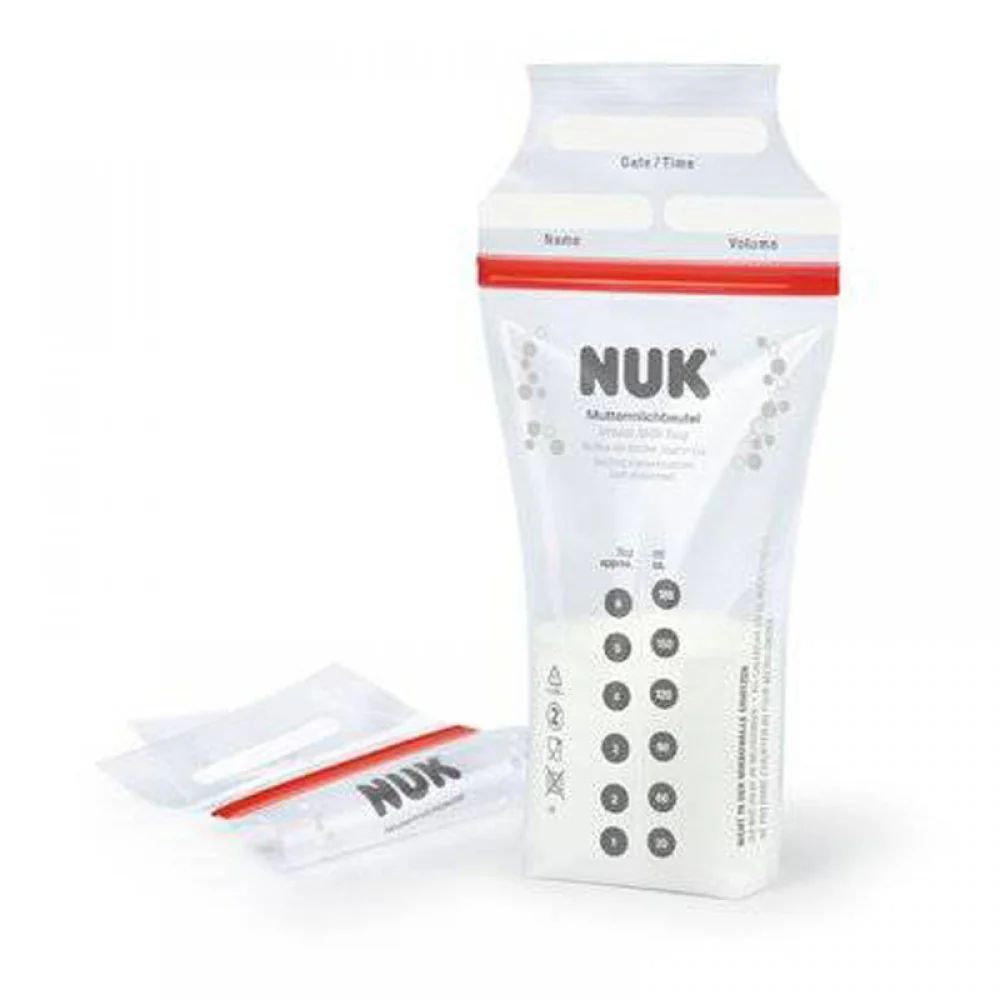 Nuk Double Seal Breast Milk Bags 25 Pcs