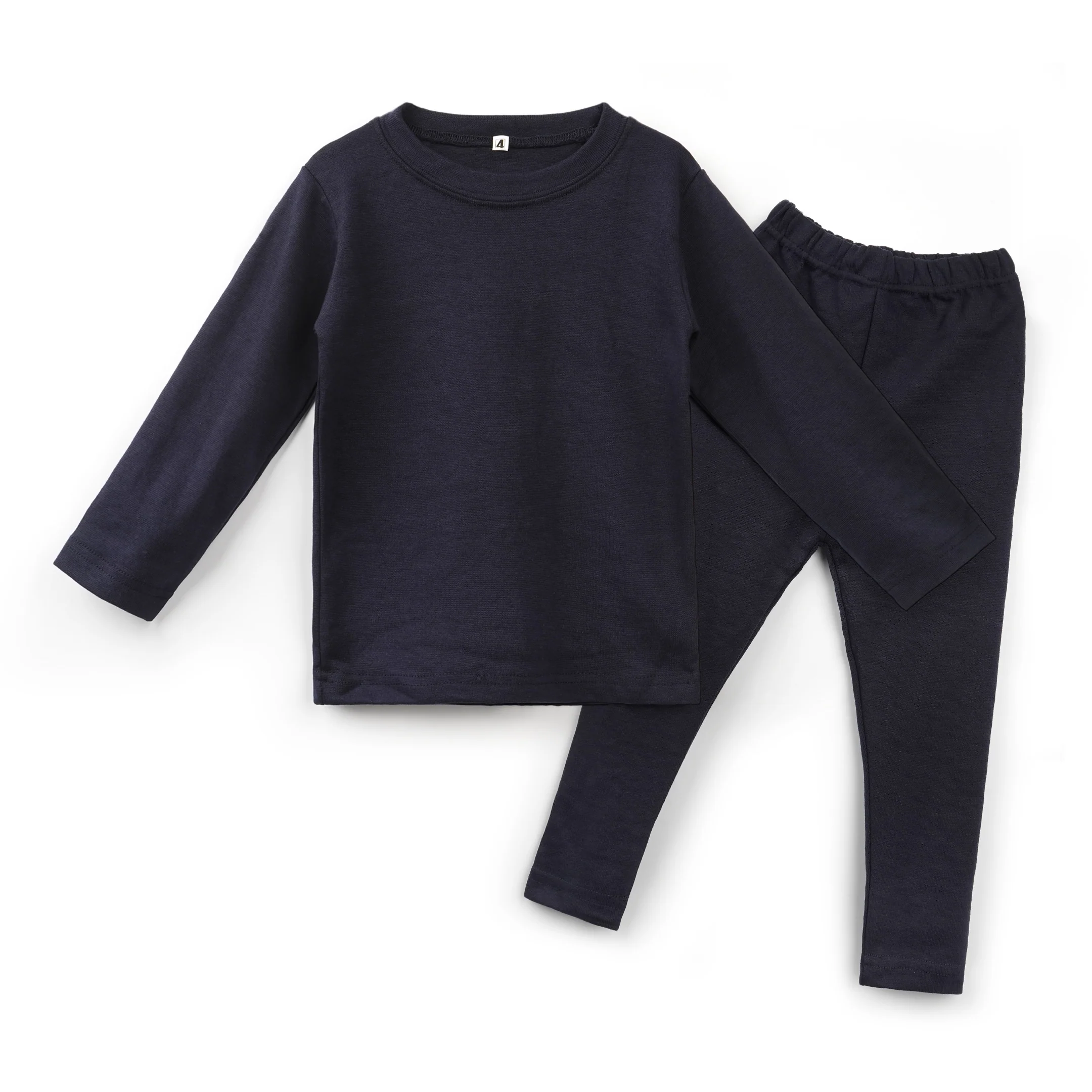 Kids Rib Innerwear Navy Blue - Sunshine - Image 3