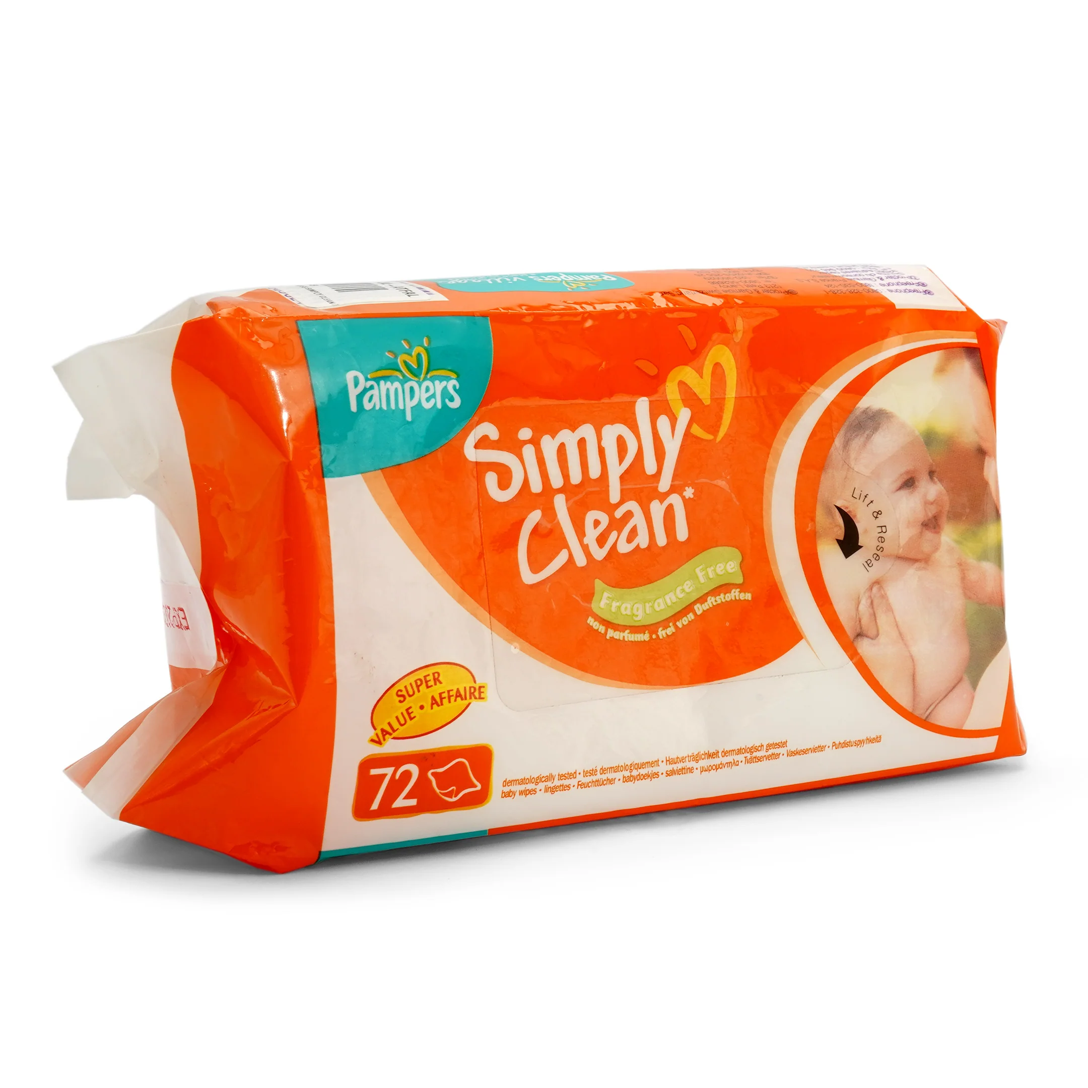 Pampers 72 Pcs Baby Wipes