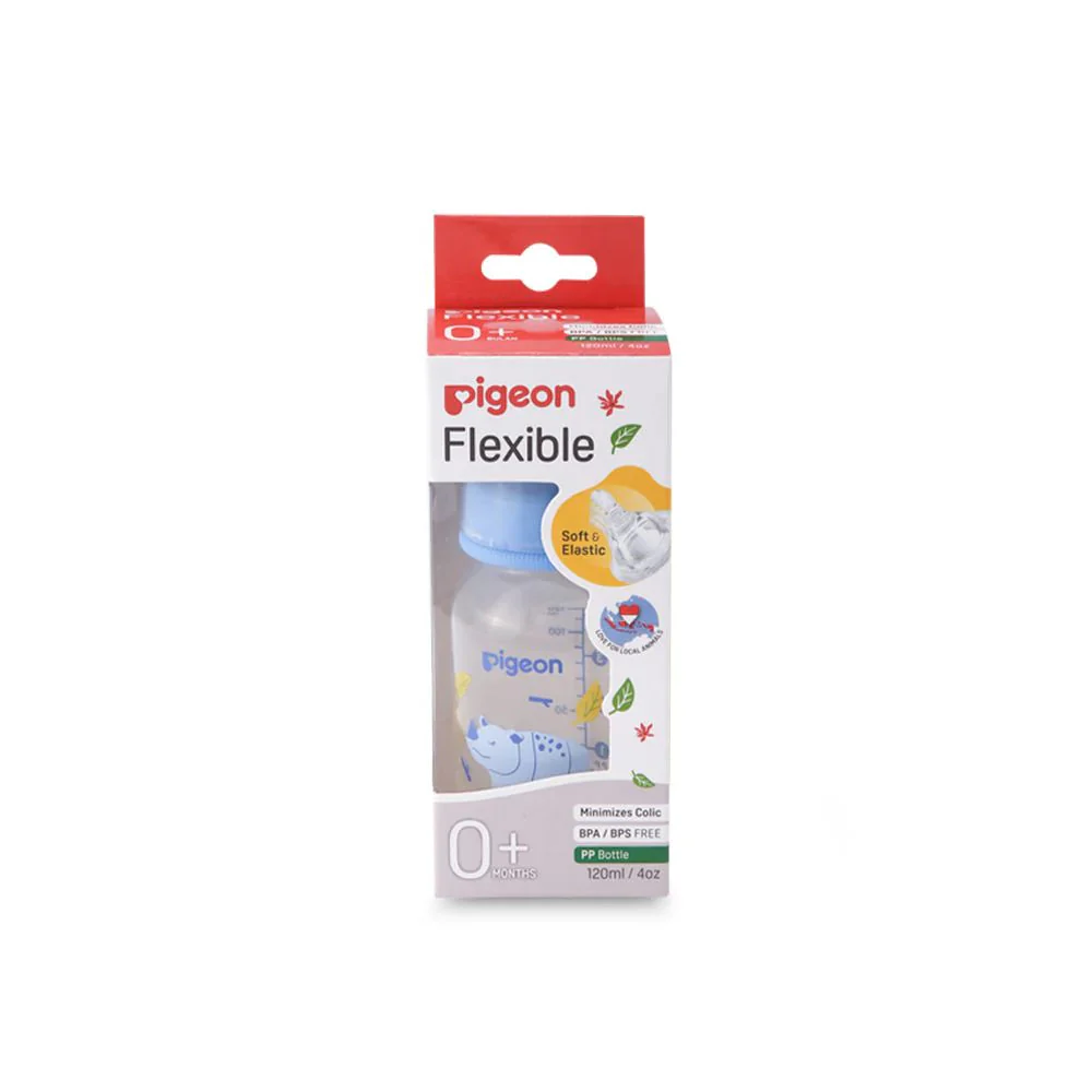 Pigeon Flexible Sn Feeder Pp Rp 120Ml Rhino - Image 3