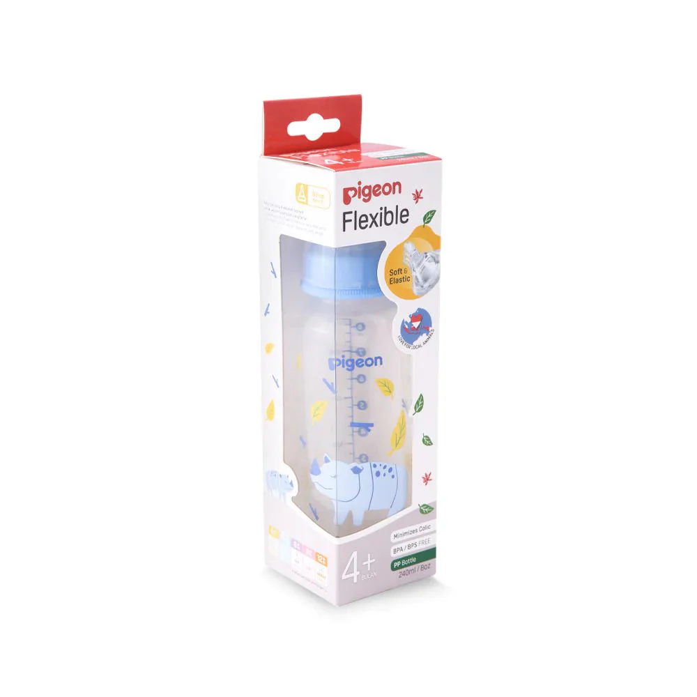 Pigeon Flexible Sn Feeder Pp Rp 240Ml Rhino - Image 2