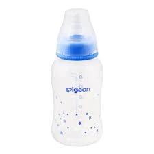 PIGEON PP STREAM LINE PRINTED BOTTLE 150ML BLUE - Image 2