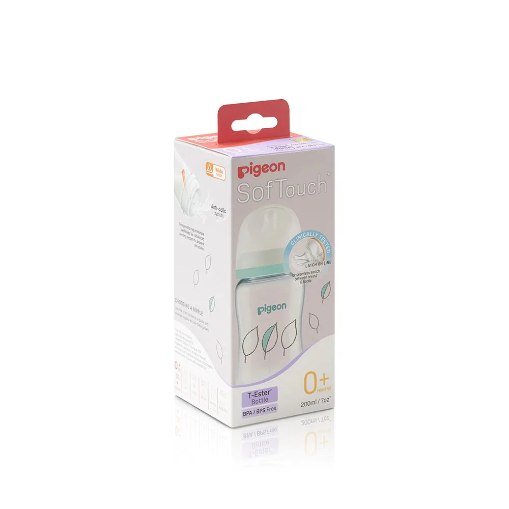 Pigeon Softouch 3 Wn Feeder T-Ester 200Ml Leaf - Image 2
