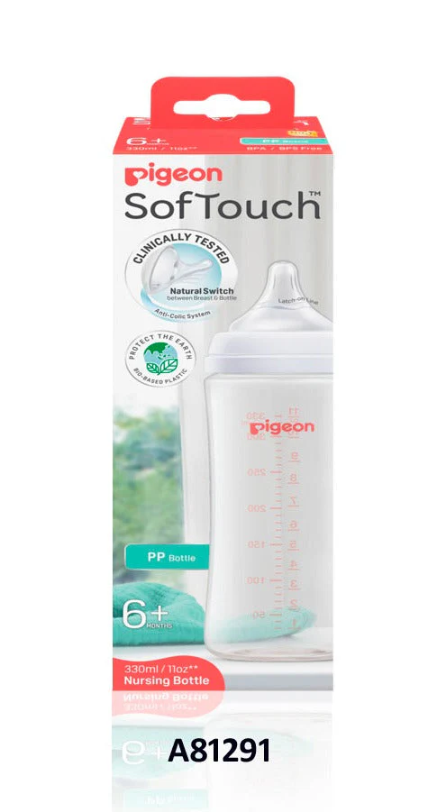 Pigeon Softouch Bpp Nursing Bottle 330Ml Logo