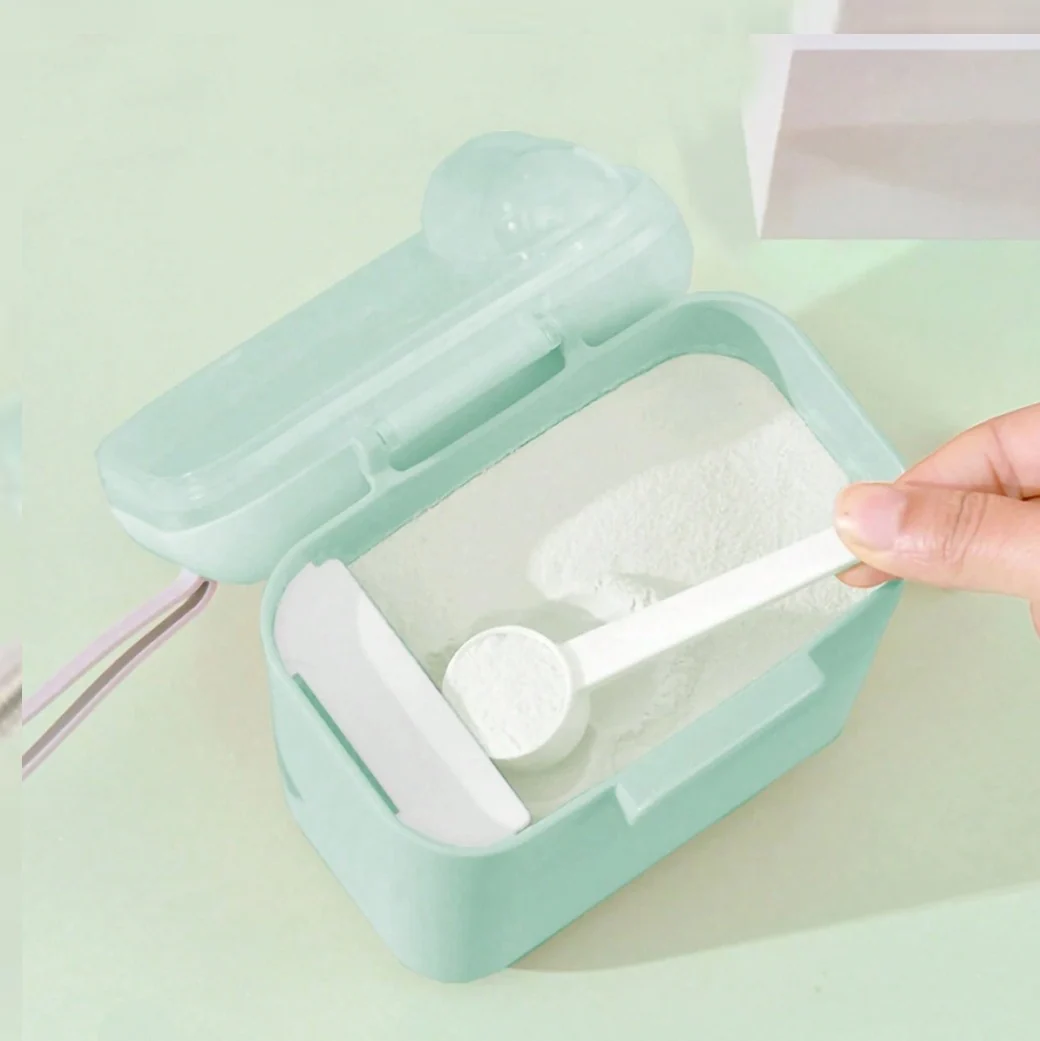 Portable Milk Container Sea Green - Sunshine - Image 2