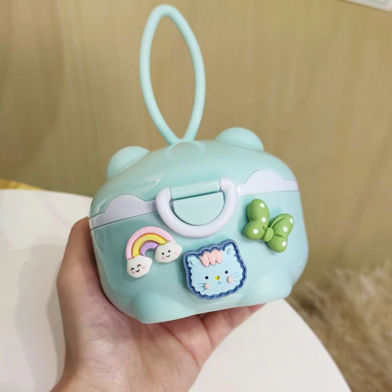 Portable Milk Container Small Green - Sunshine