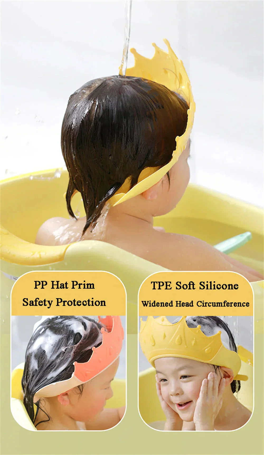 Shampoo Shield Crown Yellow - Sunshine - Image 7