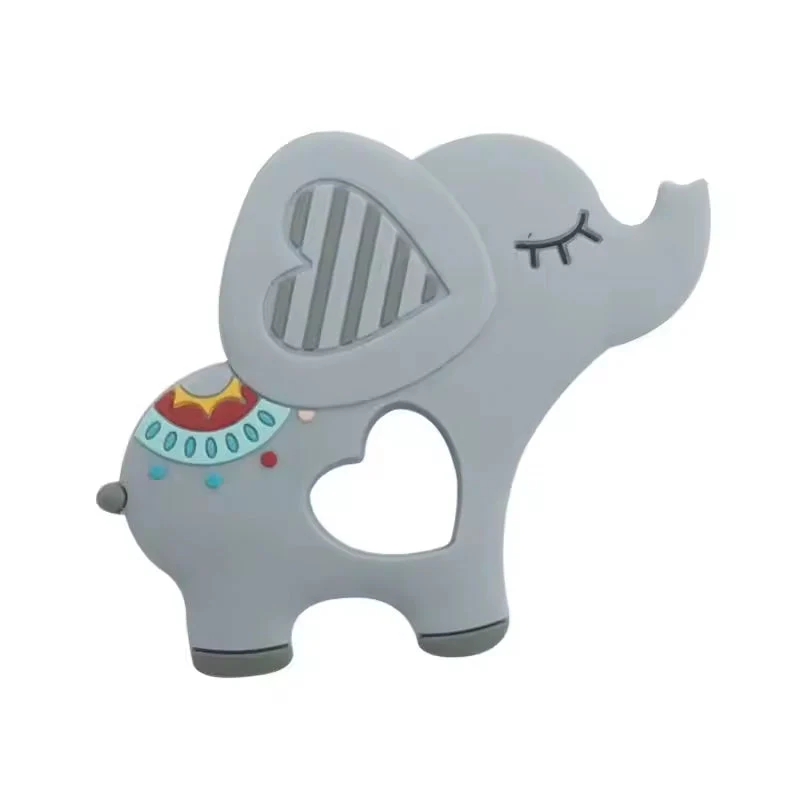 Silicon Baby Teether Elephant Grey - Sunshine