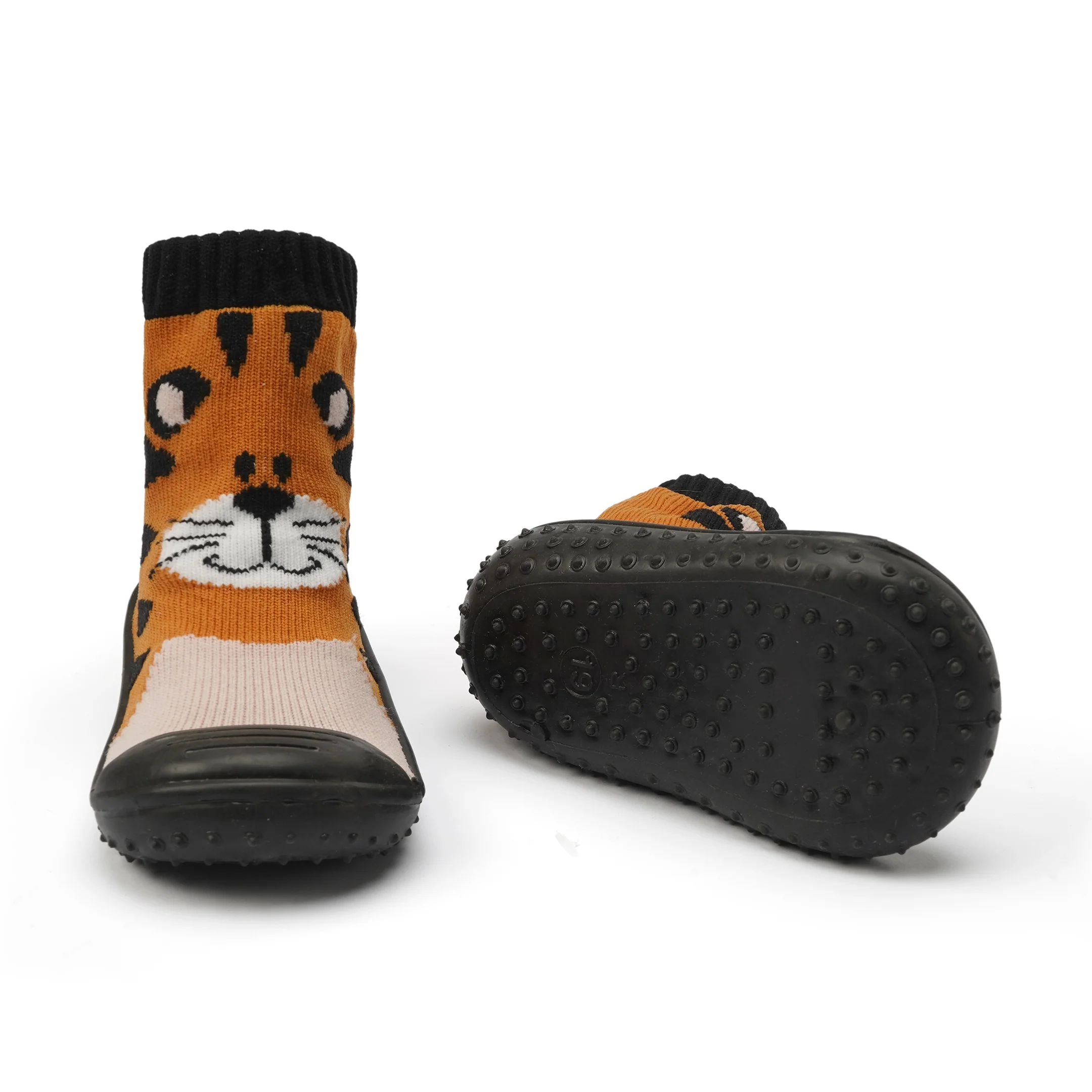 Baby Grip Shoes Tiger Brown  - Sunshine - Image 3