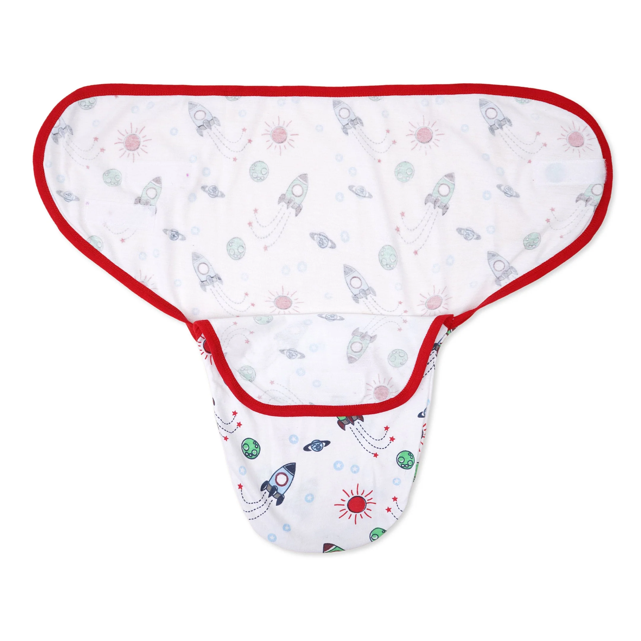 Baby Adjustable White Swaddle Rocket - Sunshine - Image 6