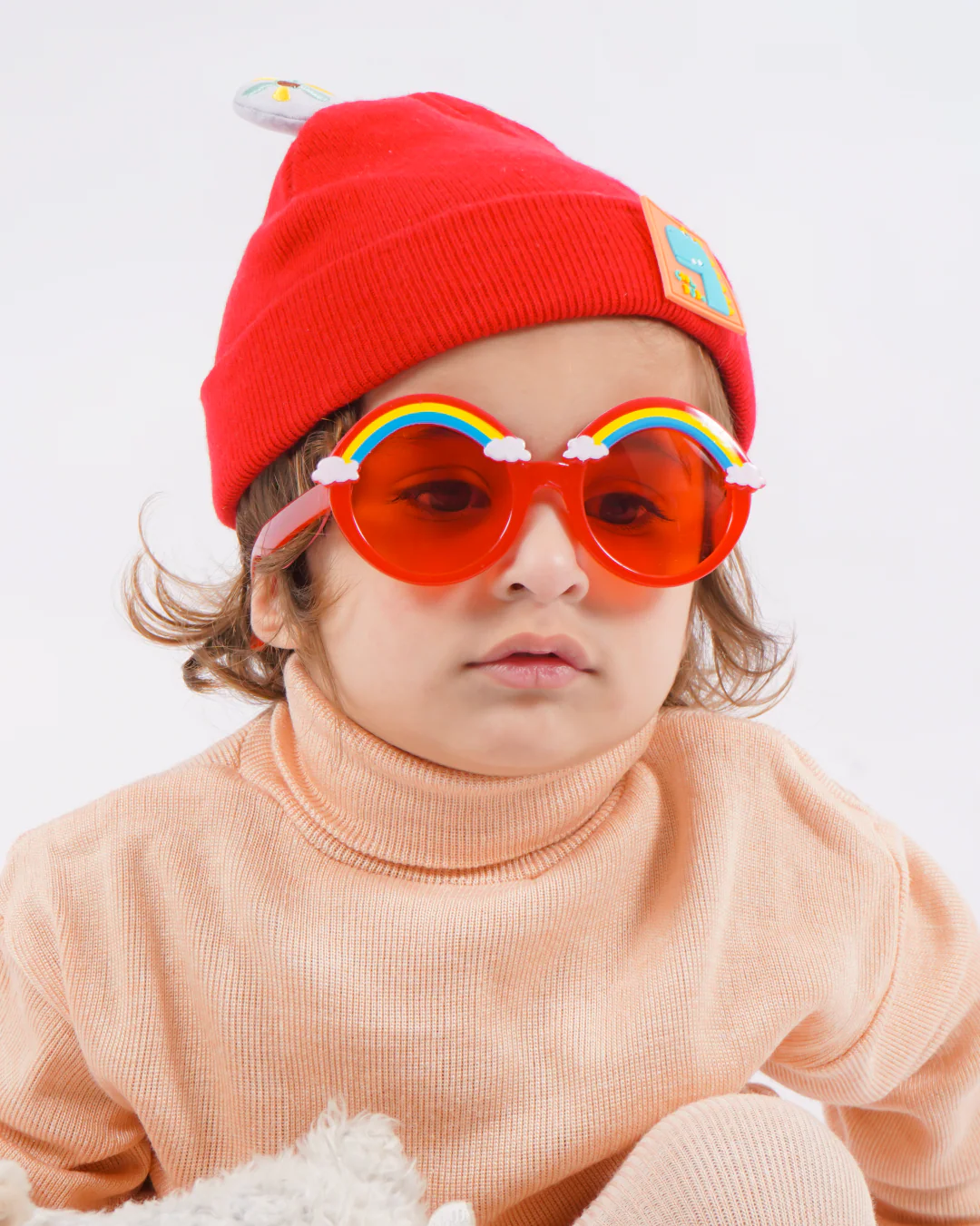 SY Kids Mock Neck Beige - Sunshine - Image 8