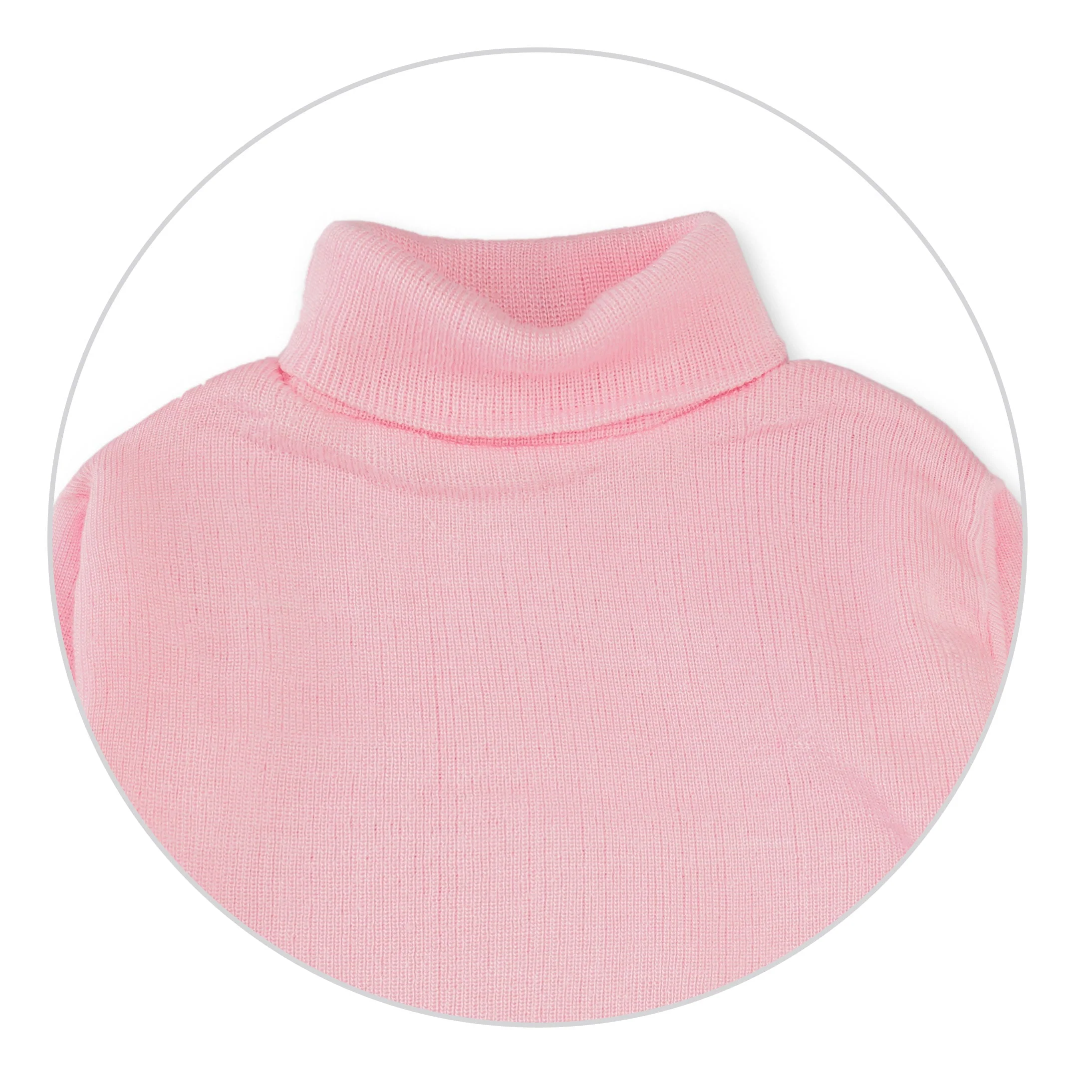 SY Kids Mock Neck Pink - Sunshine - Image 3