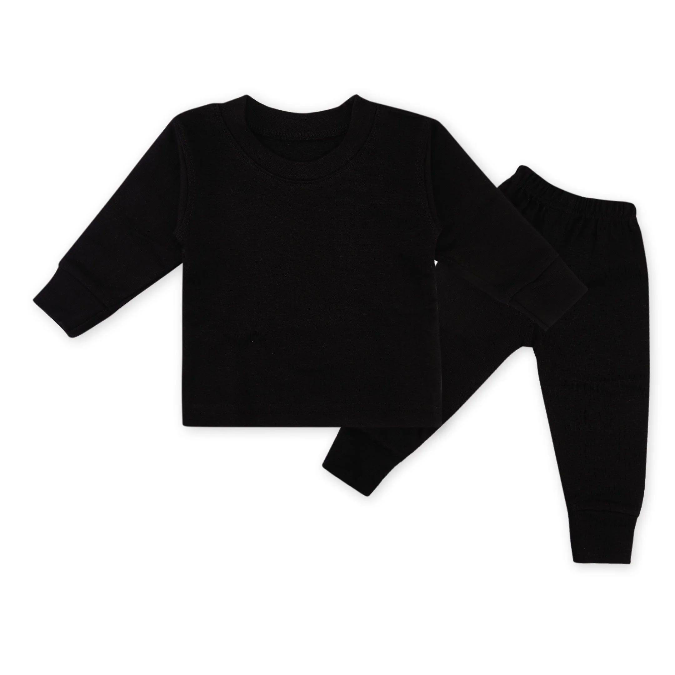 Nt Baby Thermal Innerwear Set Black - Sunshine