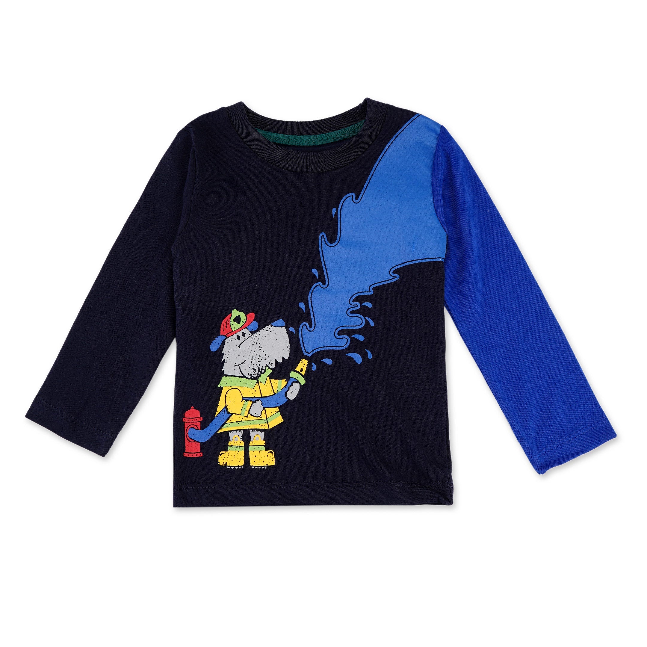 Pajama Set Firefighter Dog Navy Blue - Sunshine - Image 7