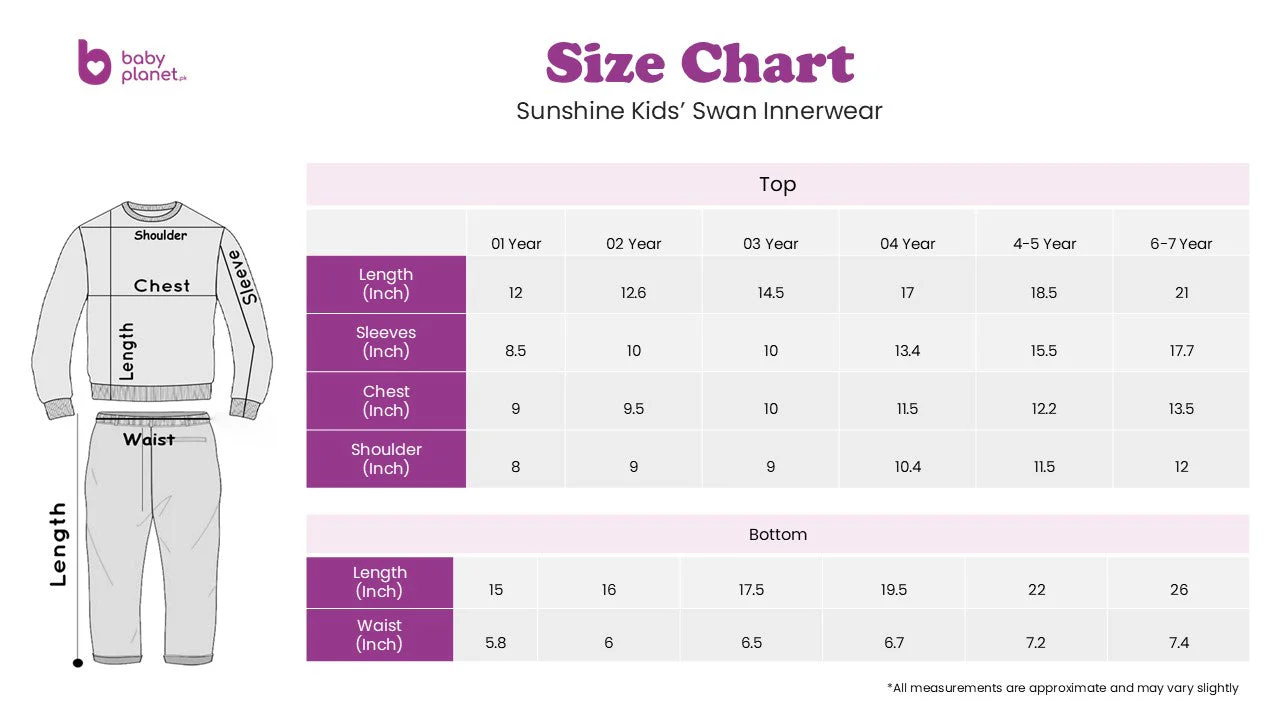 Sy Baby Innerwear Set Off White - Sunshine - Image 8