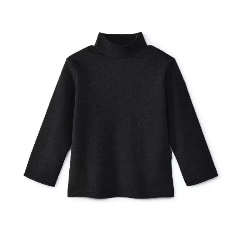 Sy Kids Mock Neck Black - Sunshine - Image 4