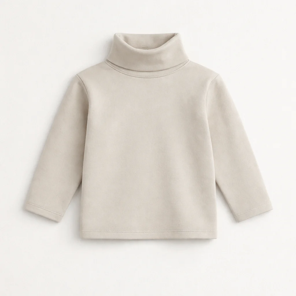 Sy Kids Mock Neck Light Grey - Sunshine