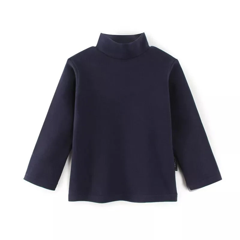 Sy Kids Mock Neck Navy Blue - Sunshine - Image 4