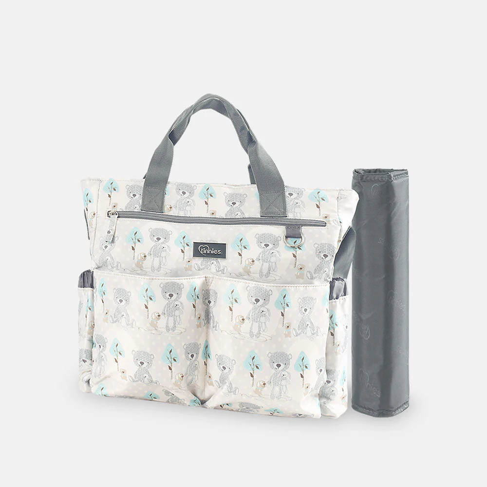 Tinnies Baby Diaper Bag Bear